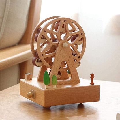 Wooden Musical Carousal - Ferris Wheel