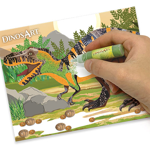 DinosArt – Sand and Foil Art