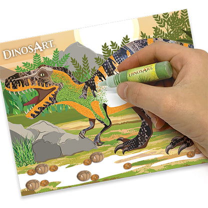 DinosArt – Sand and Foil Art