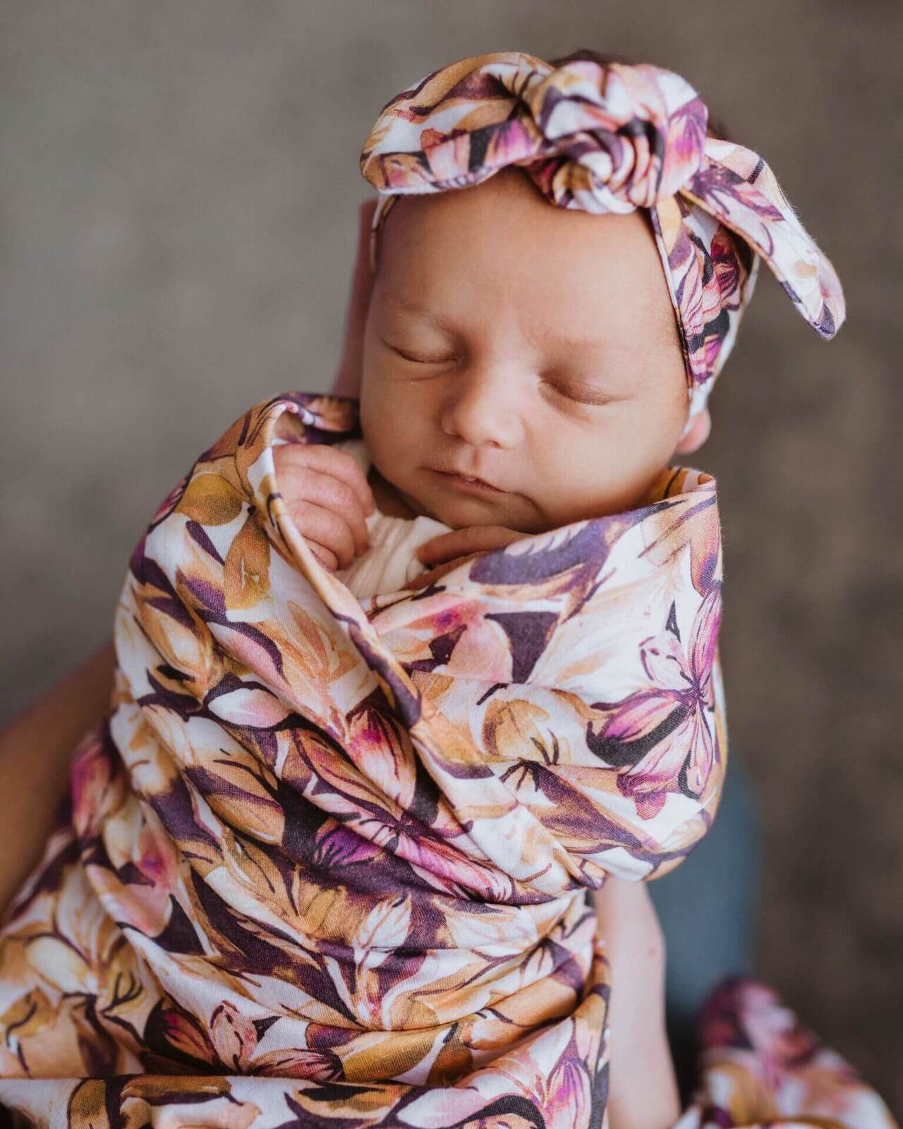 Snuggle Hunny Kids Leilani Jersey Wrap &amp; Topknot Set