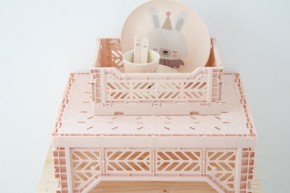 Aykasa - Midi Folding Crate - Milk Tea