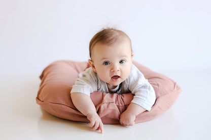 Snuggle Me Organic | Patented Infant Lounger - Rosewood Linen