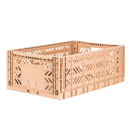 Aykasa - Maxi Folding Crate - Milk Tea