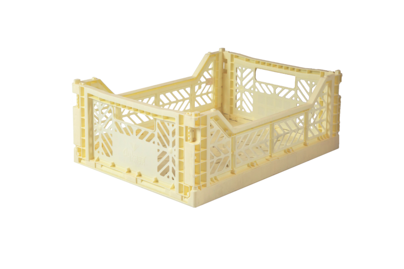 Aykasa - Midi Folding Crate - Cream