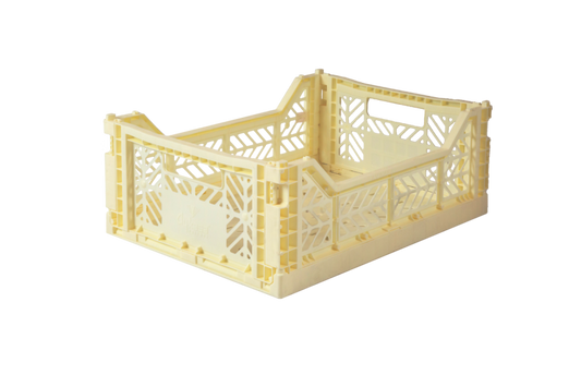 Aykasa - Midi Folding Crate - Cream