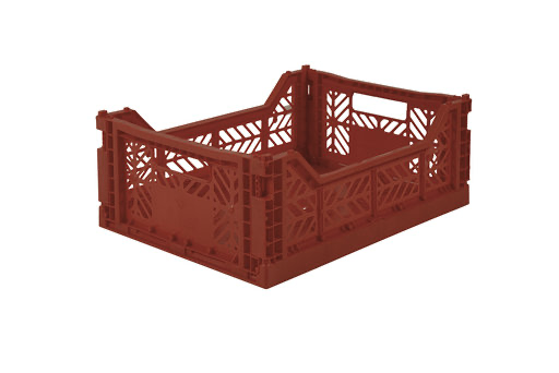 Aykasa - Mini Folding Crate - Tile Red