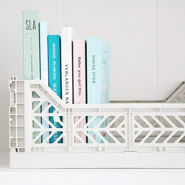 Aykasa - Midi Folding Crate - Coconut Milk