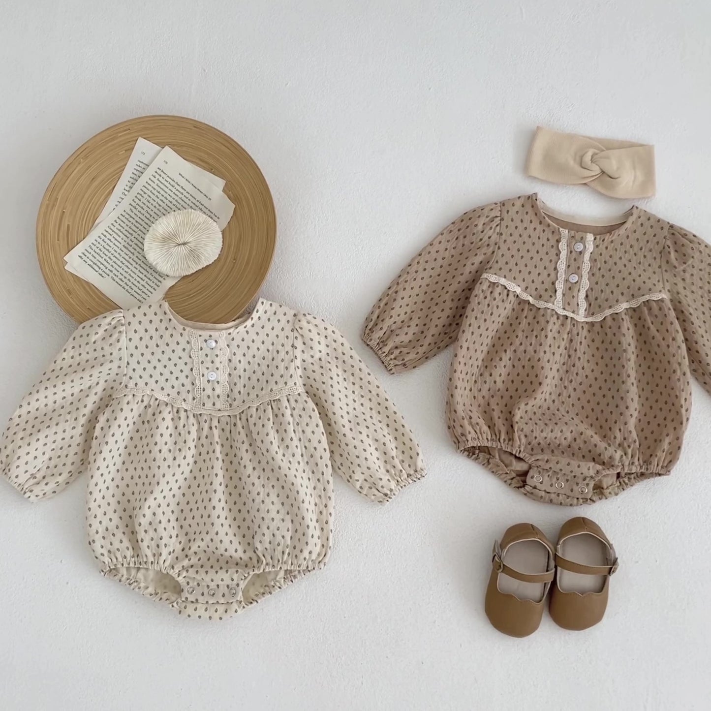 Raya mini paisley romper no