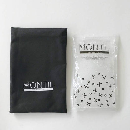 MontiiCo Large Insulated Lunch Bag with Ice Pack - Camouflage