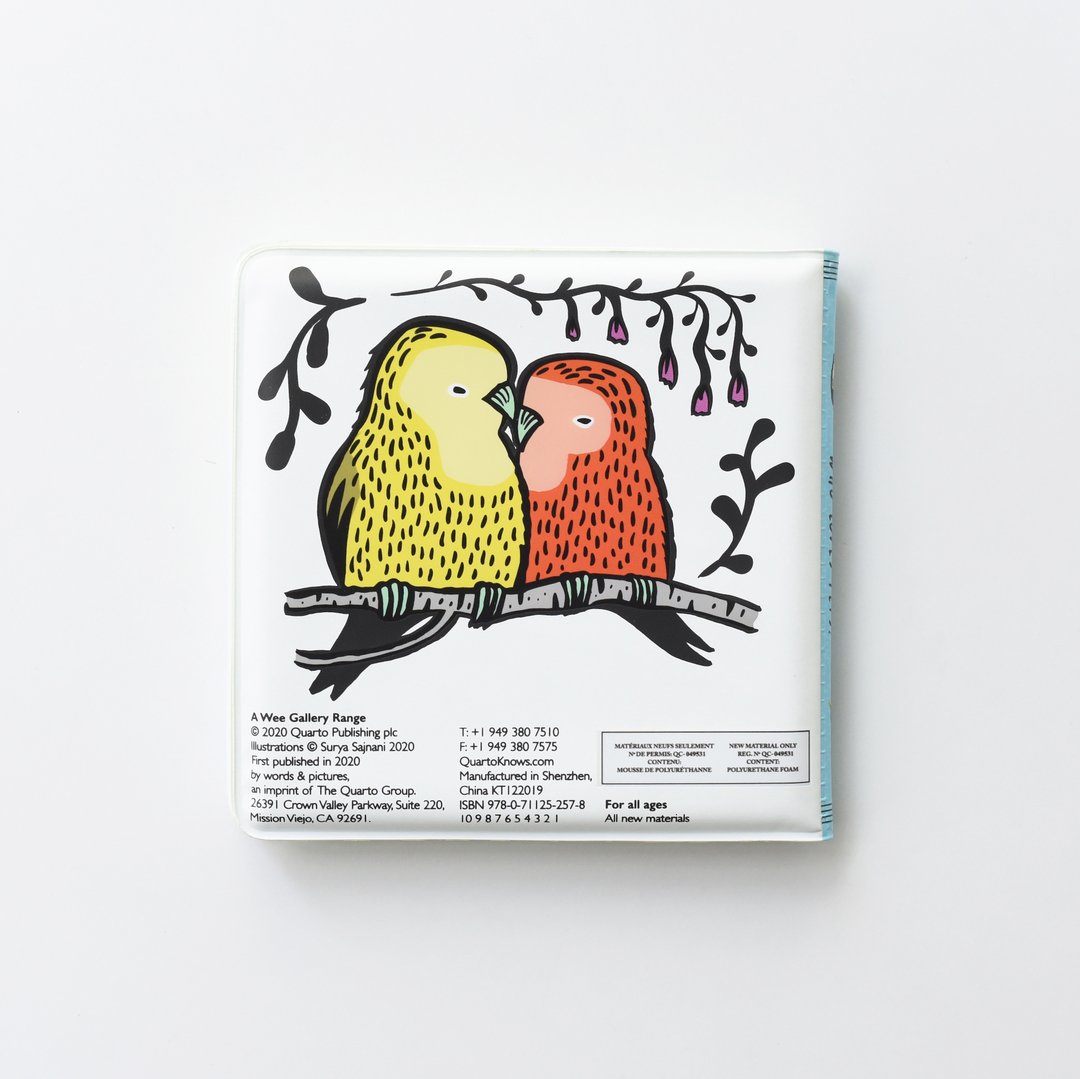 Wee Gallery Baby Bath Book - Who loves Pets?